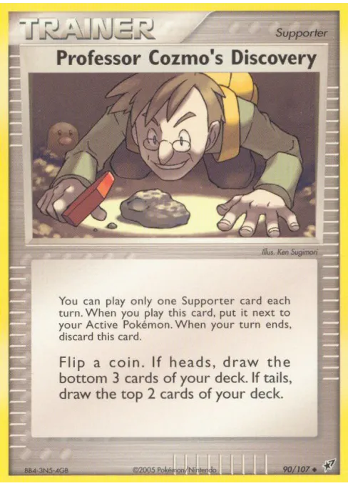 Professor Cozmo's Discovery - Reverse Holo