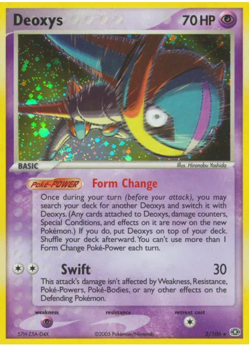 Deoxys - Reverse Holo