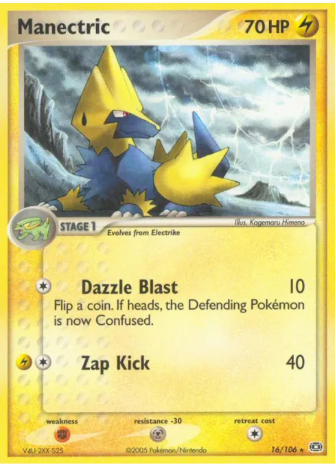 Manectric - Reverse Holo