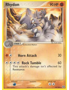 Rhydon - Reverse Holo