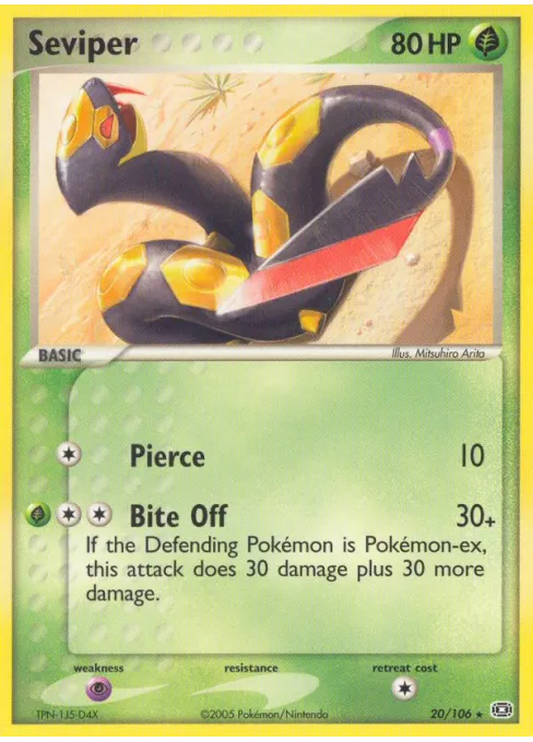 Seviper - Reverse Holo