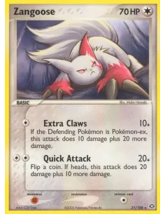 Zangoose - Reverse Holo