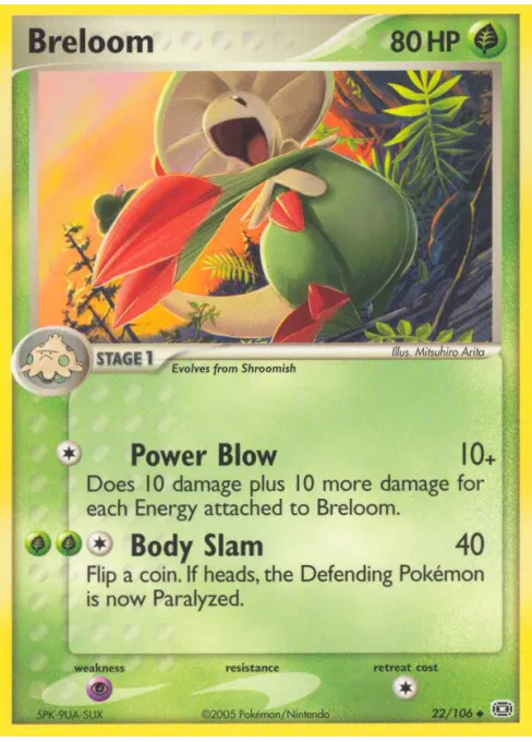 Breloom - Reverse Holo