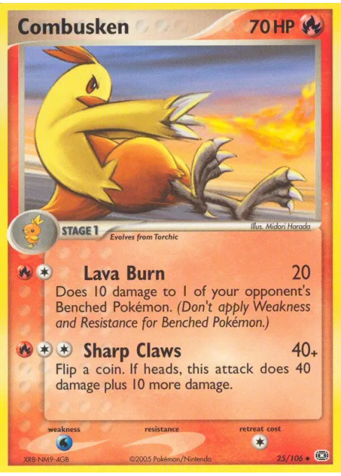 Combusken - Reverse Holo