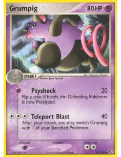 Grumpig - Reverse Holo