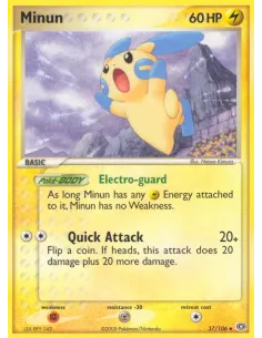 Minun - Reverse Holo