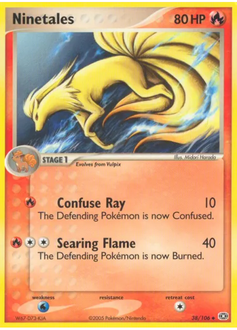 Ninetales - Reverse Holo