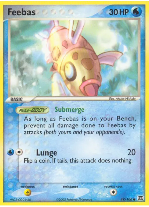 Feebas - Reverse Holo