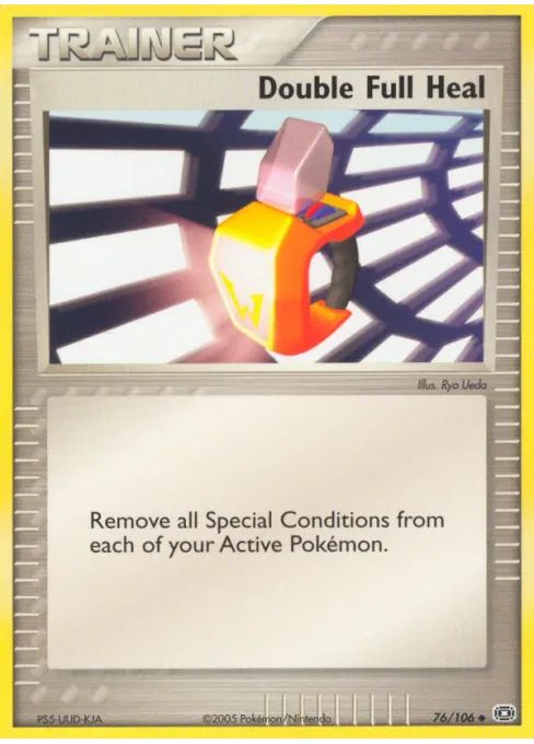 Double Full Heal - Reverse Holo