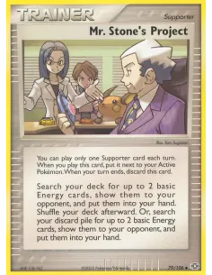 Mr. Stone's Project - Reverse Holo