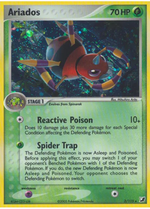 Ariados - Reverse Holo