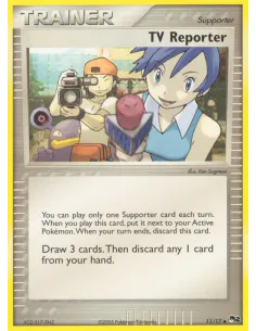 TV Reporter - Reverse Holo