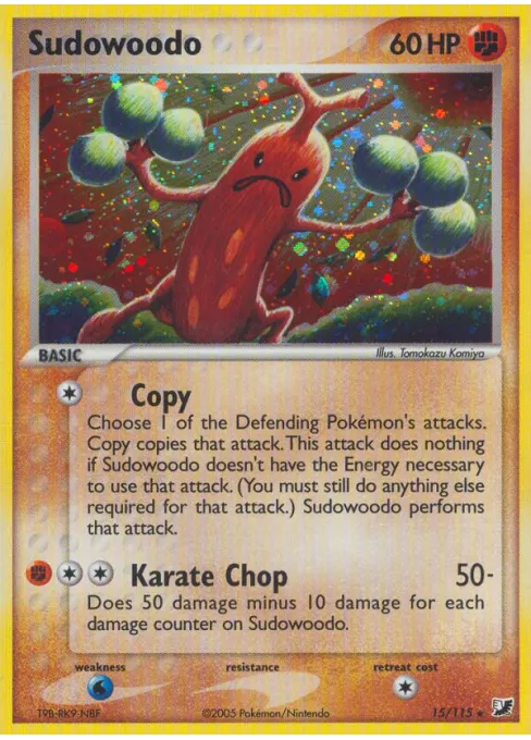 Sudowoodo - Reverse Holo