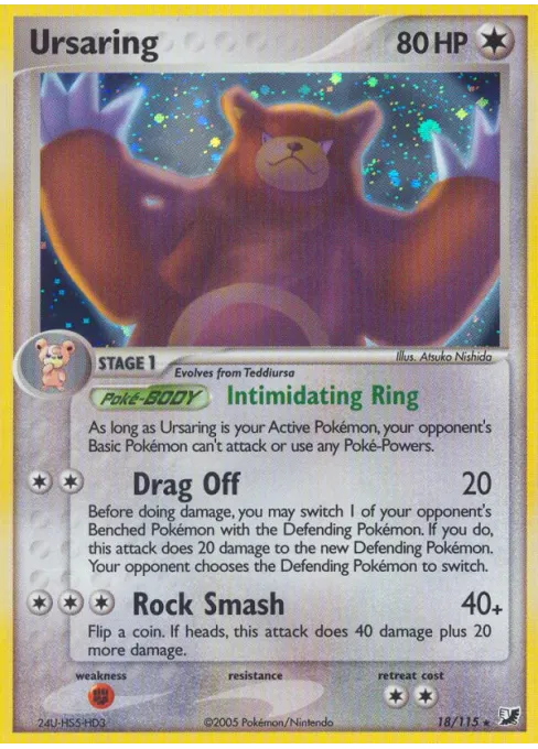 Ursaring - Reverse Holo