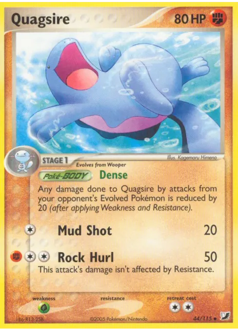 Quagsire - Reverse Holo