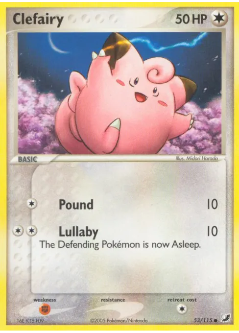 Clefairy - Reverse Holo