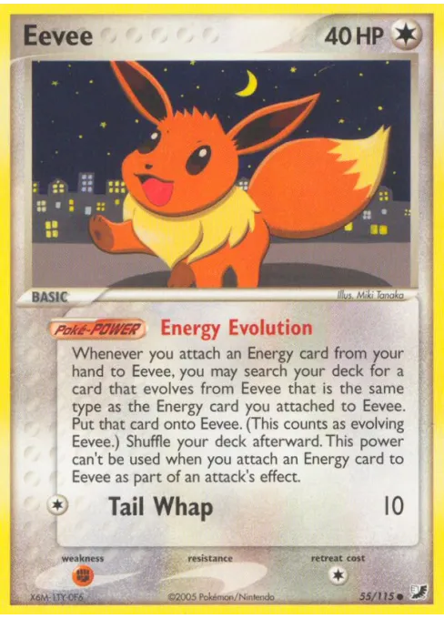 Eevee - Reverse Holo