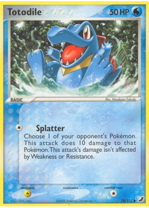 Totodile - Reverse Holo