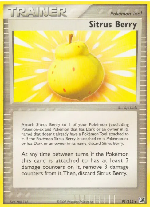 Sitrus Berry - Reverse Holo