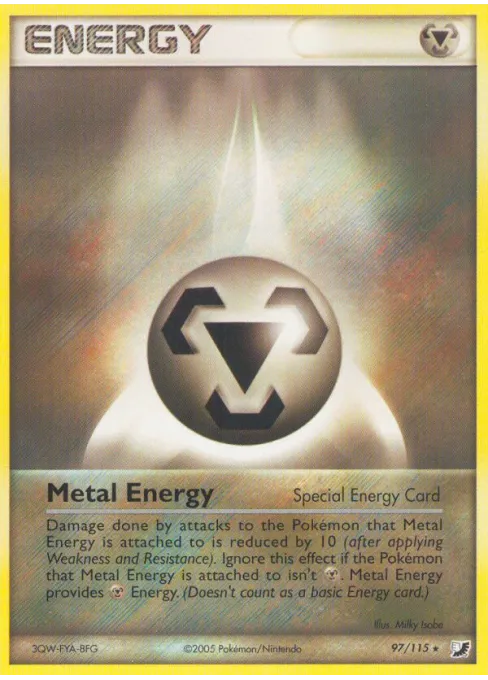 Metal Energy - Reverse Holo