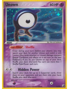 Unown - Reverse Holo