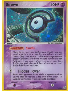 Unown - Reverse Holo