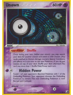 Unown - Reverse Holo