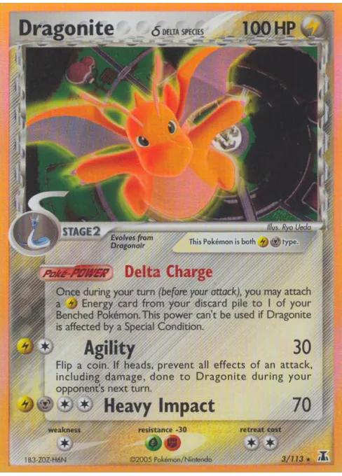 Dragonite δ - Reverse Holo