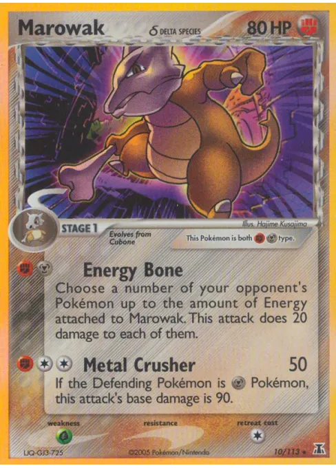 Marowak δ - Reverse Holo
