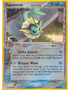 Vaporeon δ - Reverse Holo