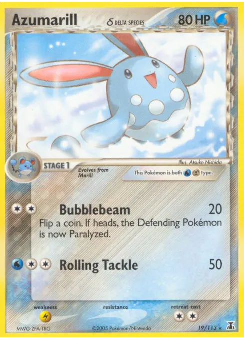 Azumarill δ - Reverse Holo