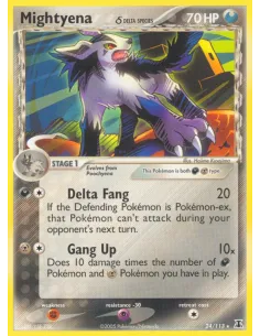 Mightyena δ - Reverse Holo