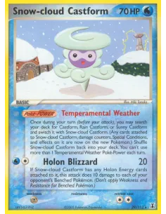 Snow-cloud Castform - Reverse Holo