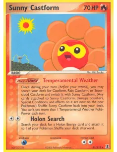 Sunny Castform - Reverse Holo