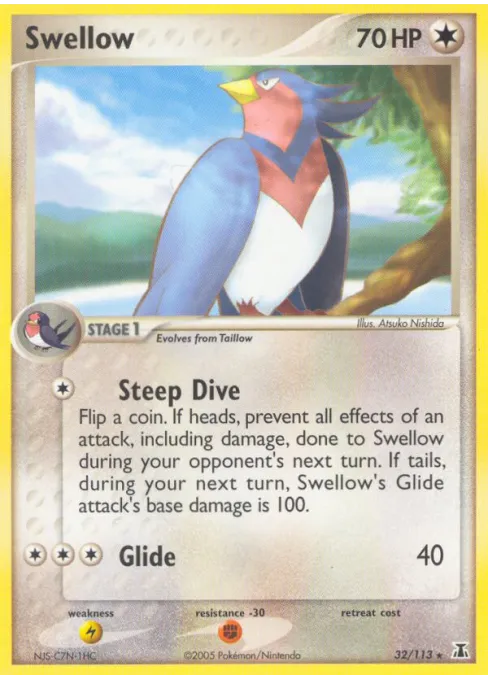 Swellow - Reverse Holo