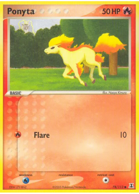 Ponyta - Reverse Holo