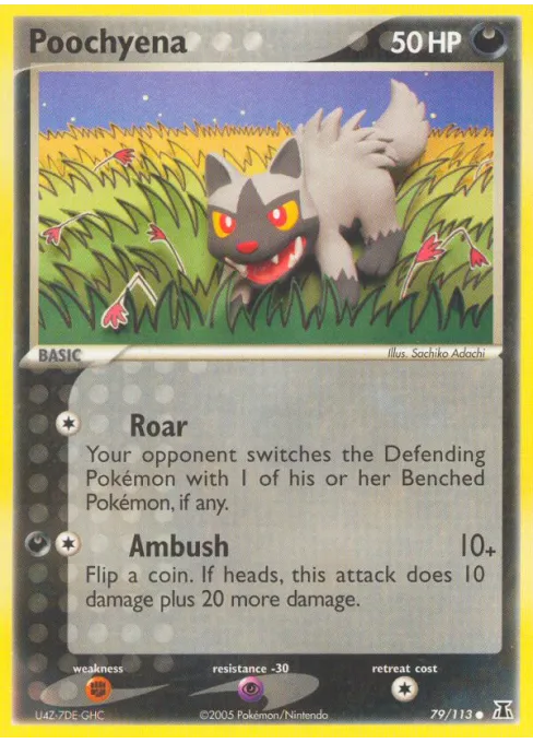 Poochyena - Reverse Holo