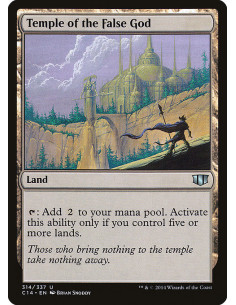 Temple of the False God