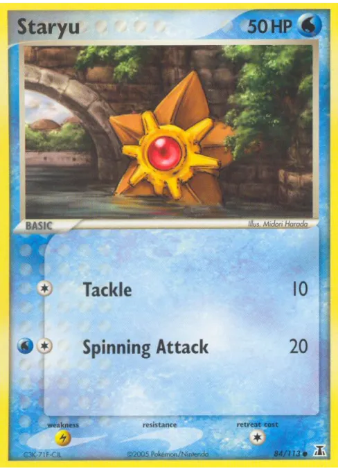 Staryu - Reverse Holo