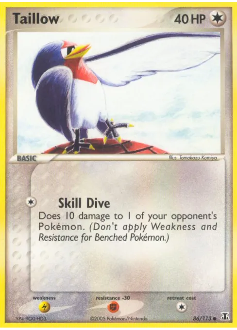 Taillow - Reverse Holo