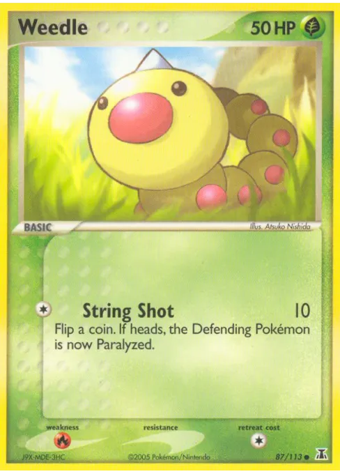 Weedle - Reverse Holo