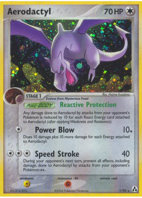 Aerodactyl - Reverse Holo