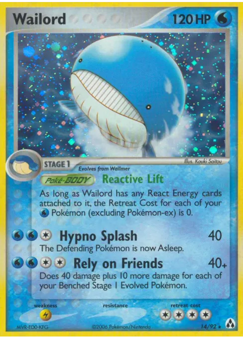 Wailord - Reverse Holo