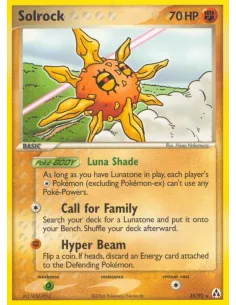 Solrock - Reverse Holo