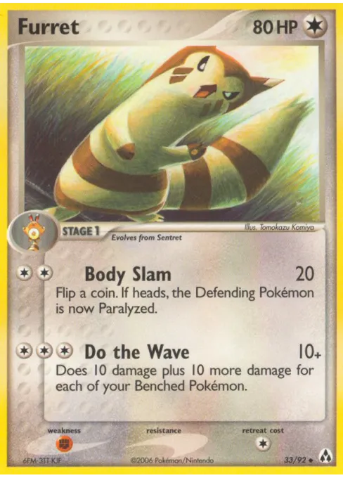 Furret - Reverse Holo