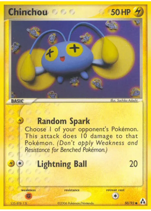 Chinchou - Reverse Holo
