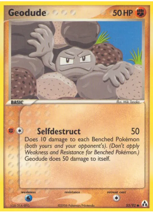 Geodude - Reverse Holo