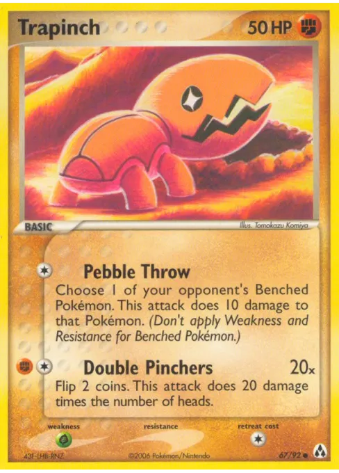 Trapinch - Reverse Holo