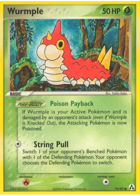 Wurmple - Reverse Holo