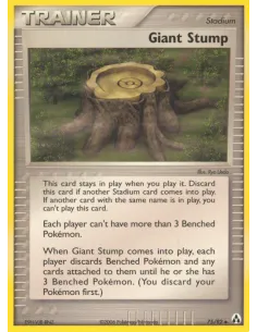 Giant Stump - Reverse Holo